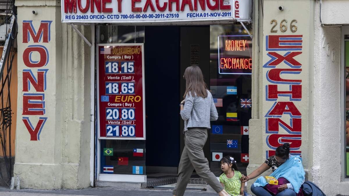 Cotización del dólar en la Ciudad de México