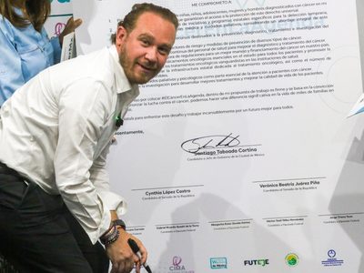 Taboada planea regresar la cobertura universal de tratamientos contra el cáncer