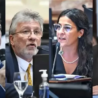 Fractura en el Senado: cuatro senadores del PJ armaron un bloque propio contra Cristina Kirchner