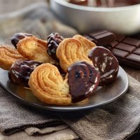 Palmeritas con chocolate y sin azúcar: una receta súper fácil para un antojo sin culpas