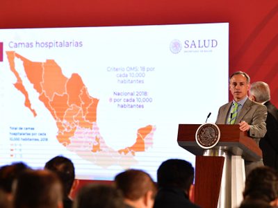 'Les garantizo que el virus va a llegar a México”, dice subsecretario de Salud