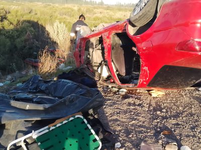 Las víctimas del accidente de tránsito sobre Ruta 69 son de Neuquén