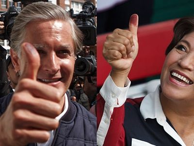 PRI y Morena se declaran vencedores en Edomex