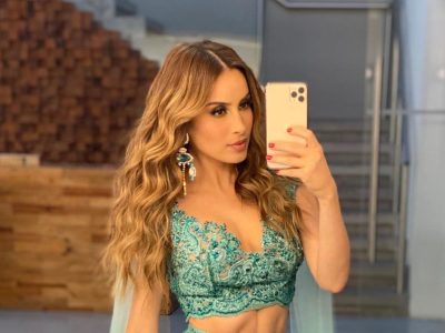 ¡Muy bien! Cynthia Rodríguez lució un espectacular vestido y calló las críticas sobre su figura