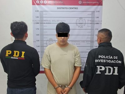 Detienen en Tulum a hombre acusado de violar a alumna del CCH Vallejo hace más de siete años