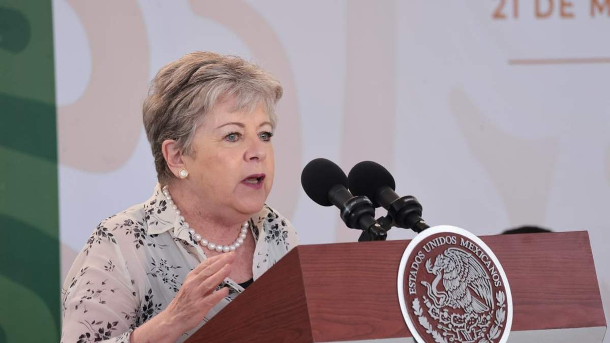 Alicia Bárcena, secretaria de Relaciones Exteriores