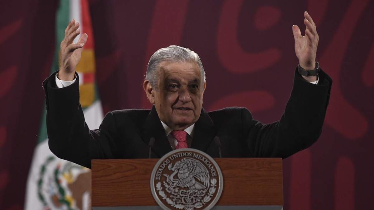 El presidente López Obrador