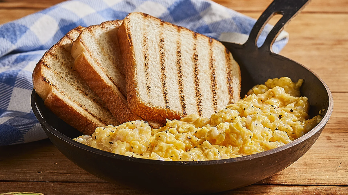 Huevos revueltos. Fuente:(X).