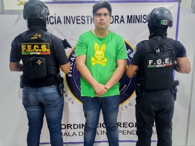 Detienen al hijo del exalcalde de Taxco por el delito de desaparición de personas