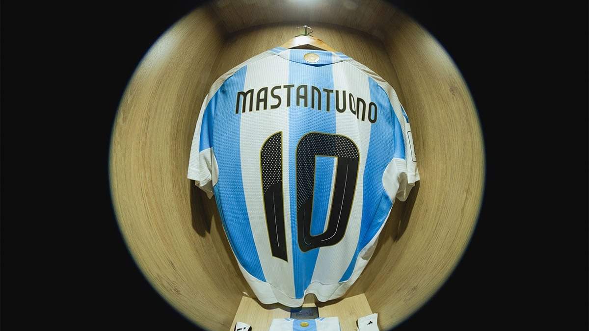La 10 de Messi fue para Franco Mastantuono.