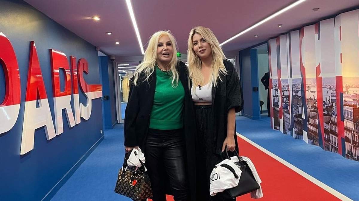 Susana Giménez y Wanda Nara. Fuente: (Instagram @wanda_icardi)