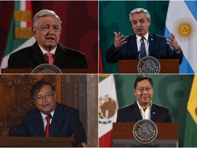 México, Argentina, Colombia y Bolivia abogan por Pedro Castillo; es "víctima" de hostigamiento