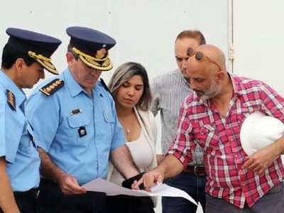 Funcionarios del gobierno de Neuquén visitaron las obras que aliviarán la superpoblación carcelaria