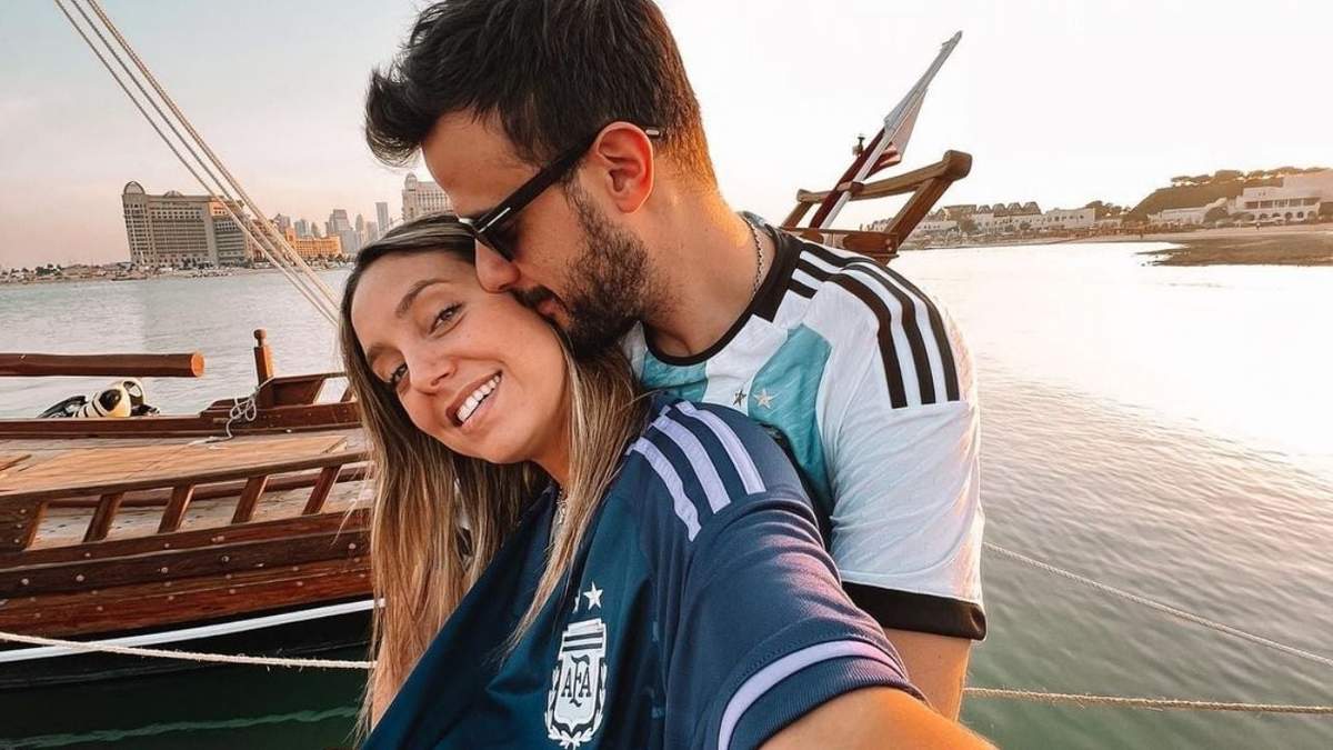 Sofi Martínez y Diego Leuco. Fuente: (Instagram)