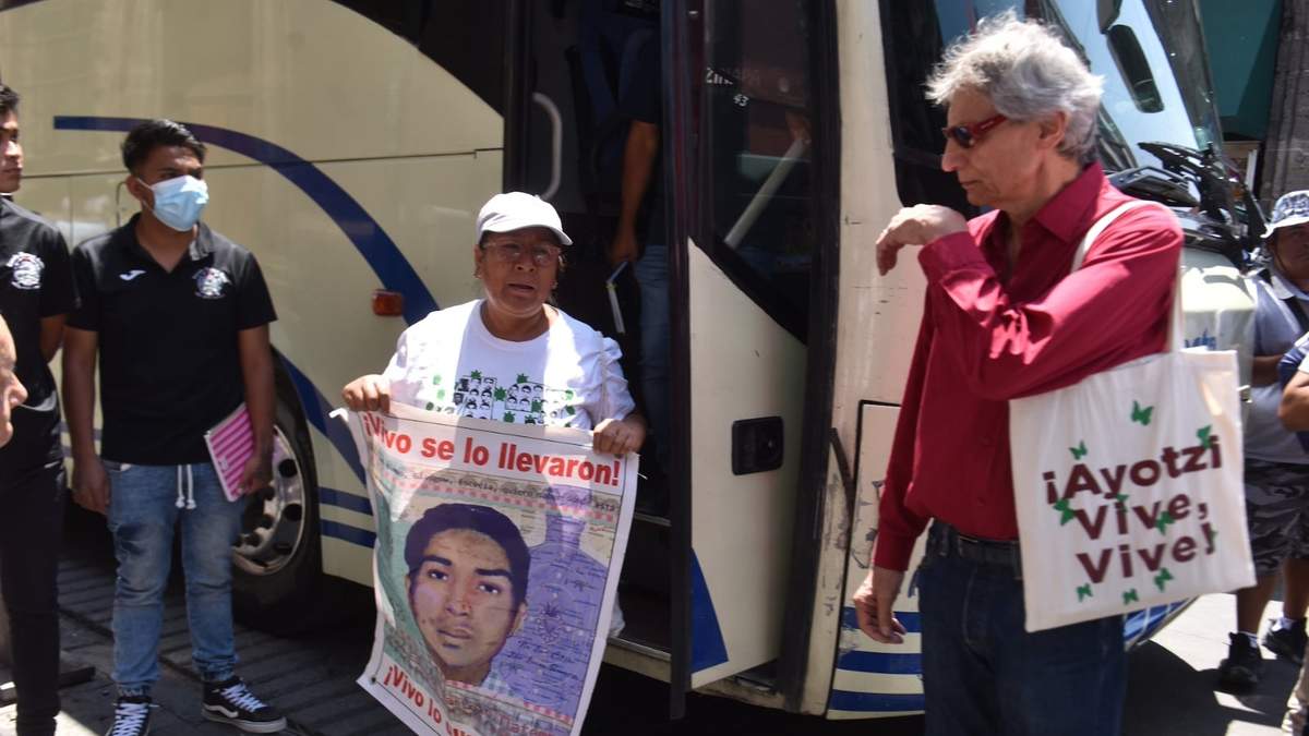 El pasado 6 de junio padres de los 43 de Ayotzinapa se reunieron con AMLO en Palacio Nacional