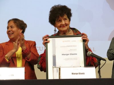 Margo Glantz: "La presencia de la mujer es cada vez más intensa"