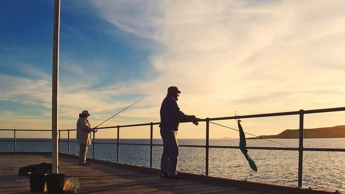 Pescadores australianos. Fuente: (Twitter)