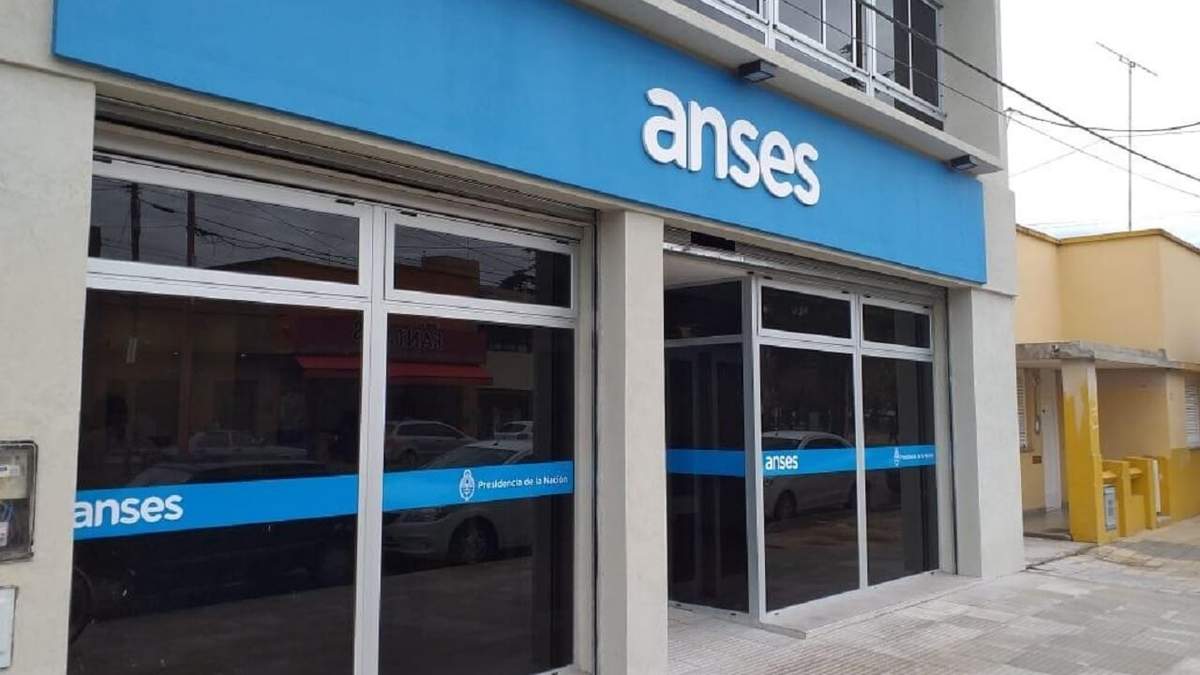 Oficina de la ANSES. Fuente: (Twitter)