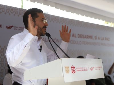 Batres deslinda al gobierno de la CDMX por desalojo de comerciantes de la Plaza Río de Janeiro
