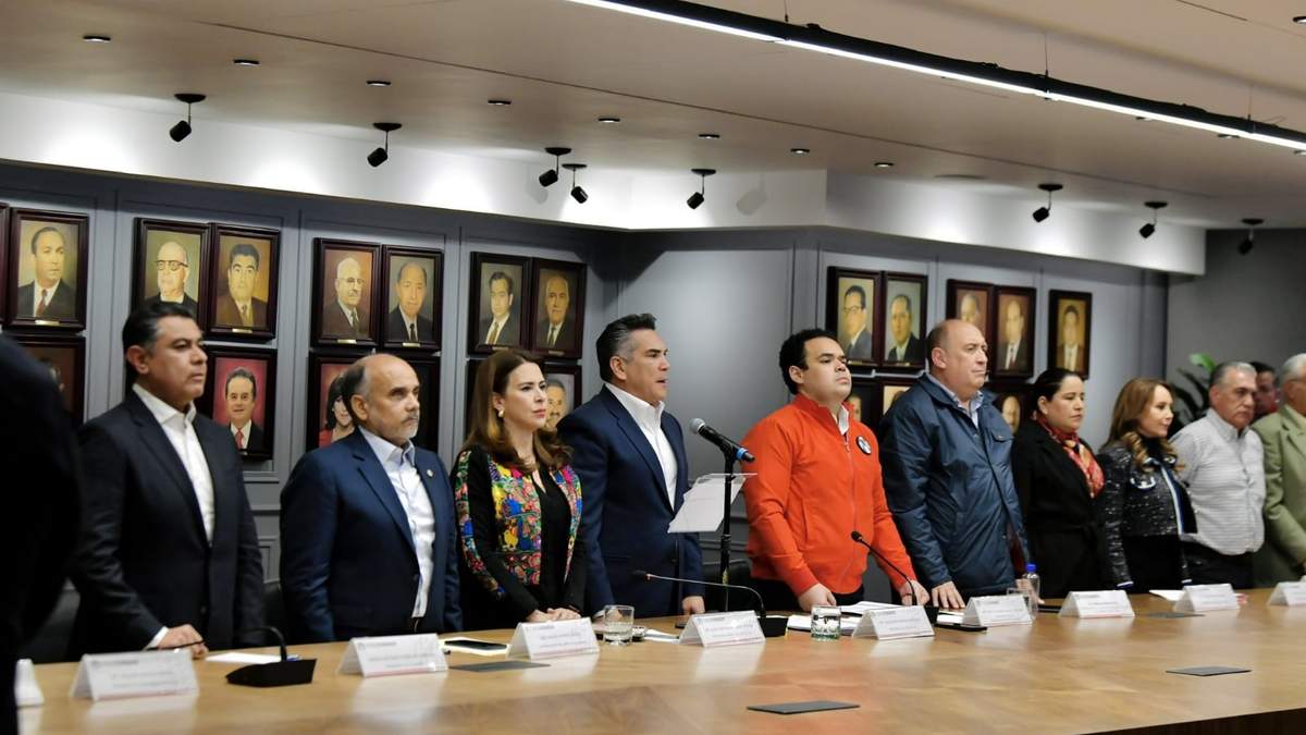 PRI. Reunión del Consejo Político Nacional priista