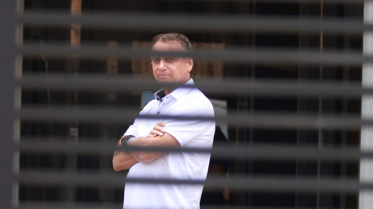 El expresidente brasileño Jair Bolsonaro en su domicilio en Brasilia, Brasil, el 2 de septiembre de 2025