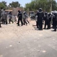 Reprimen protesta en San Miguel de Allende por el costo del agua