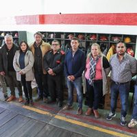 Marcos Koopmann entregó equipamiento a bomberos de cinco localidades neuquinas