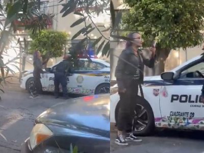 Lady Patadas CDMX: sanciones por agredir a un policía en Ciudad de México
