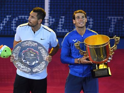 No eligió a Rafael Nadal: el mejor tenista de la historia, según Nick Kyrgios