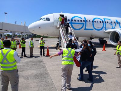 Gobierno instala campamento en Tapachula para atender a mexicanos deportados de EU