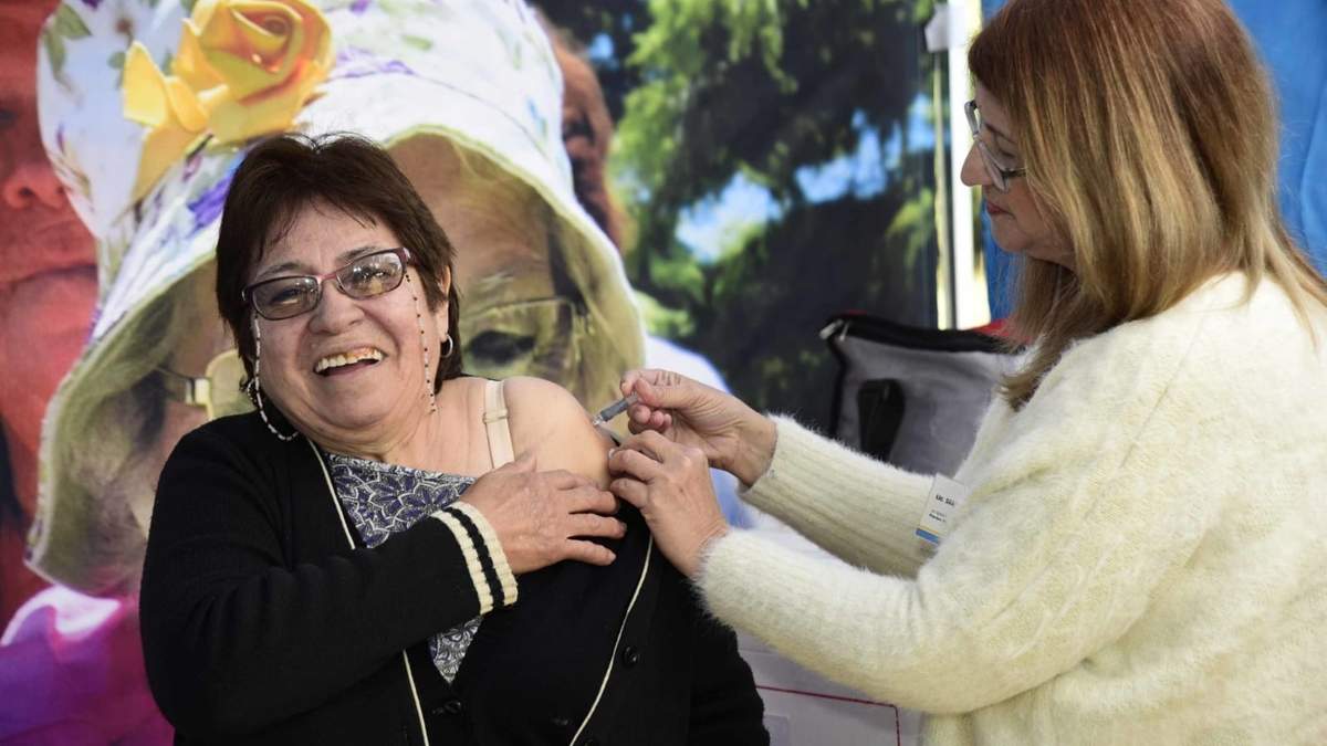 Vacunación PAMI. Fuente: (Twitter)
