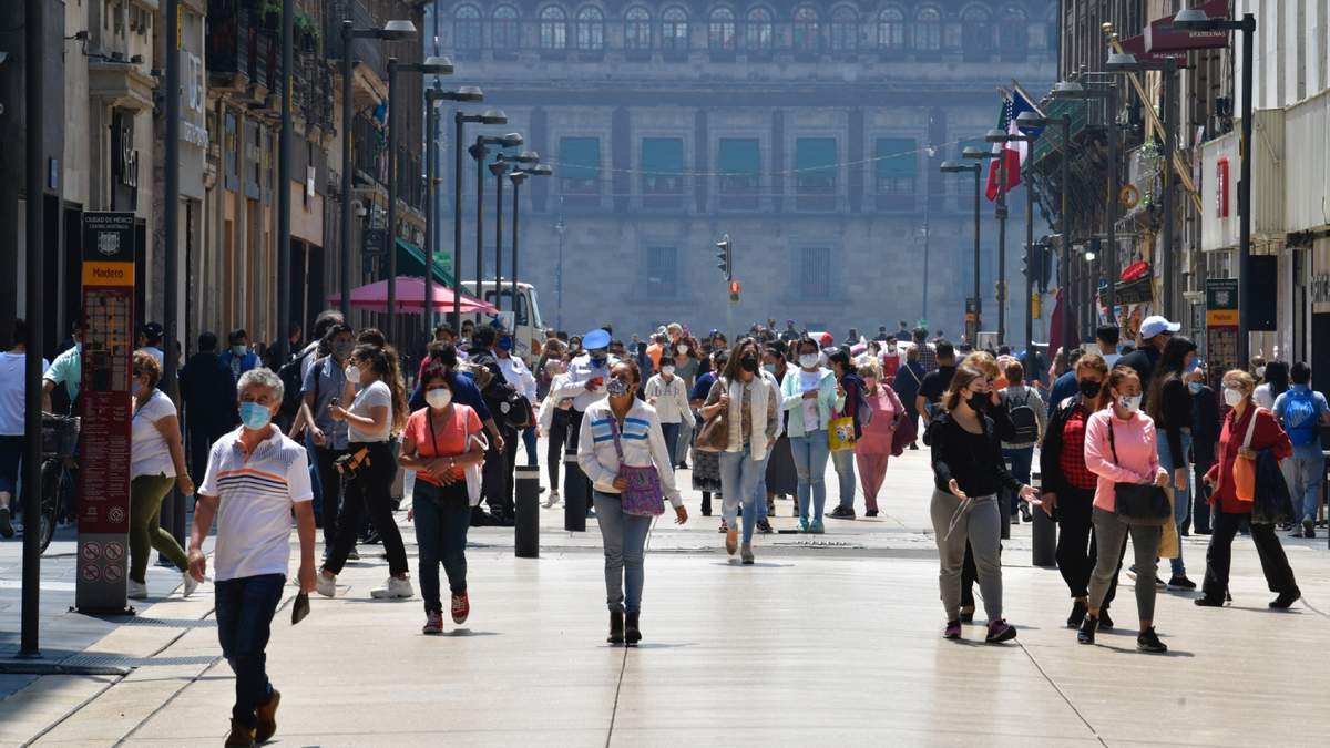 Capitalinos en el Centro Histórico