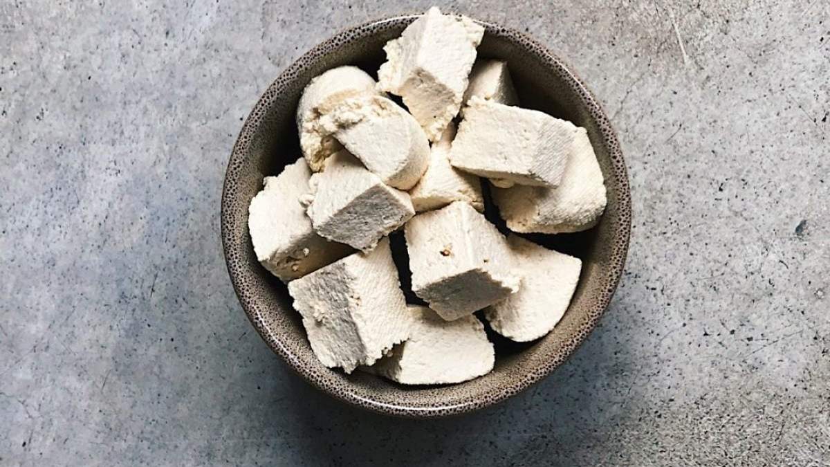 Tofu un rico alimento para los veganos. Fuente: (Instagram)