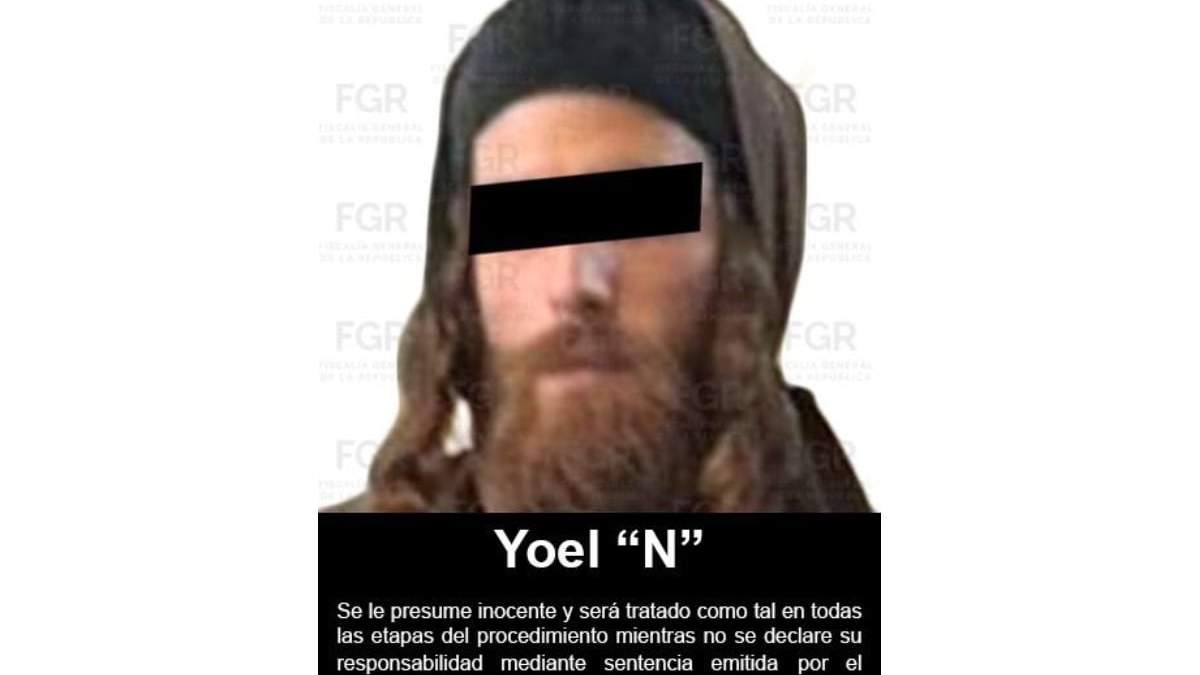 Yoel “A”, identificado como supuesto integrante de la secta ultraortodoxa Lev Tahor