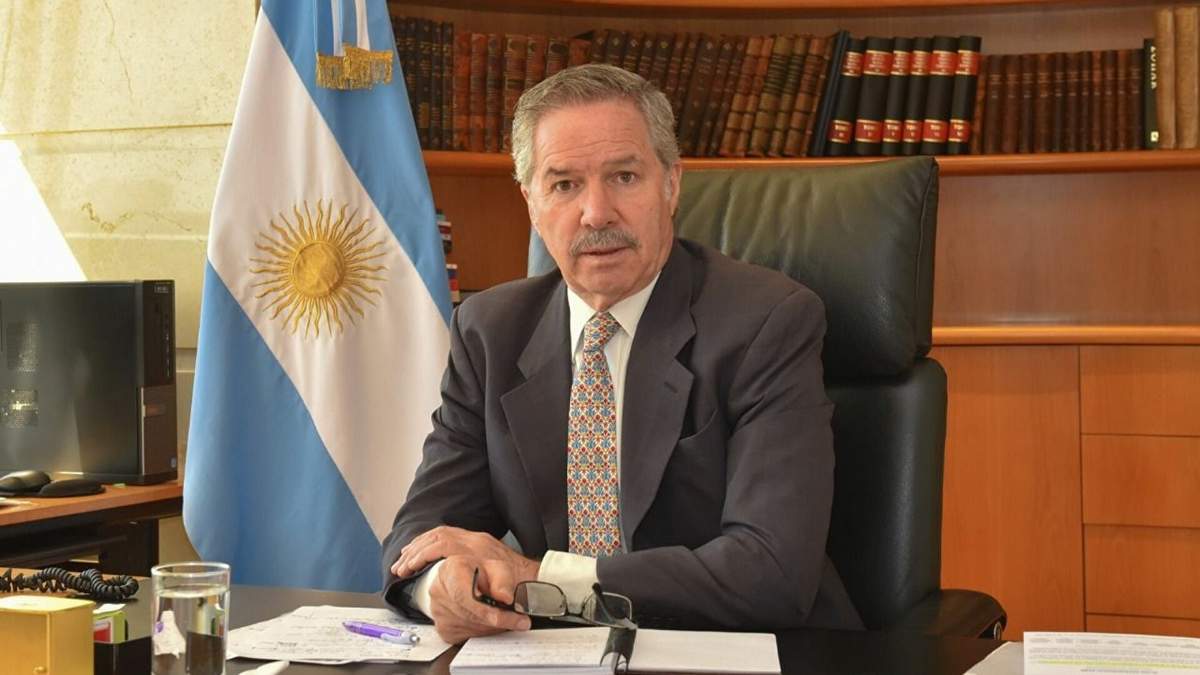 El canciller argentino, Felipe Solá. Fuente: (Twitter)