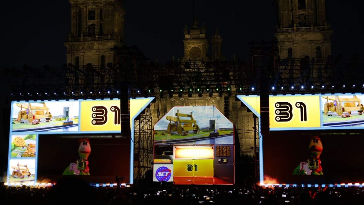 El concierto de 31 minutos en el Zócalo de la CDMX