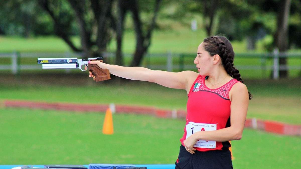 La pentatleta mexicana Tamara Vega