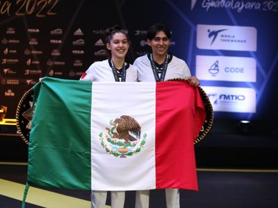 Leslie Soltero conquista el oro en el Campeonato Mundial de Taekwondo Guadalajara 2022