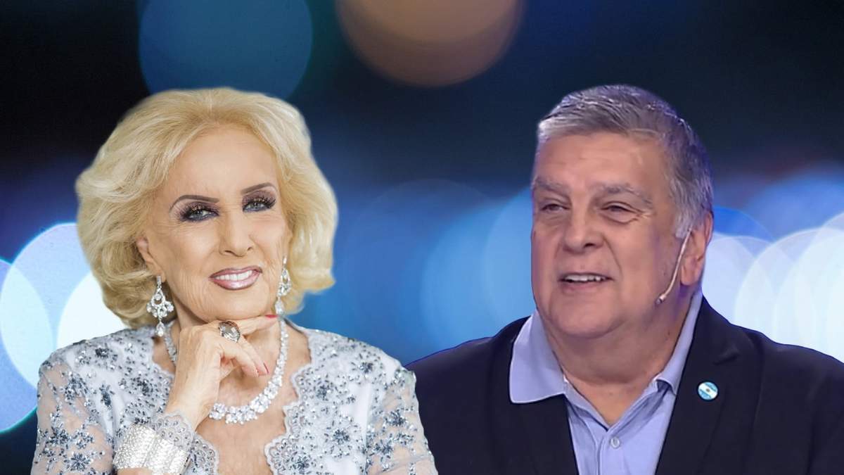 Mirtha Legrand y Luis Ventura. Fuente: (Minuto Neuquén)
