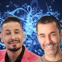 A todo ritmo: Rodrigo Tapari y Mariano Martínez deslumbraron en un show en vivo