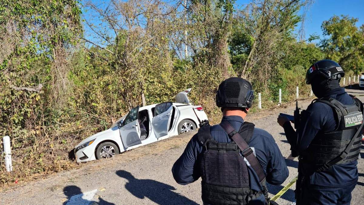 El lugar en el que fue acribillado el jefe policiaco