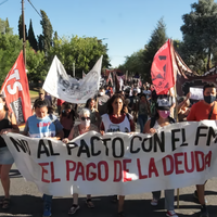 Dónde se realizarán manifestaciones contra el FMI en Neuquén