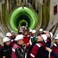 López Obrador inaugura el Túnel Emisor Oriente, una obra que 'representa la continuidad y al mismo tiempo el cambio”