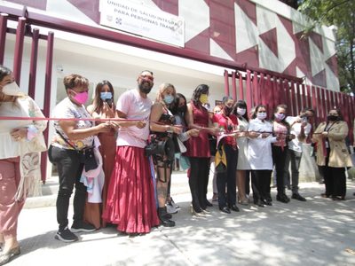 Sheinbaum inaugura Unidad de Salud Integral para Personas Trans