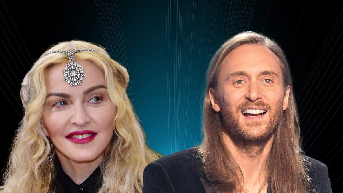 Madonna y David Guetta. Fuente: (Minuto Neuquén)