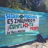 Comunidad mapuche exigió que se concrete la reubicación de 18 familias en Villa la Angostura