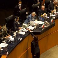 Téllez se lanza contra titular de la SSPC: “Viene usted al Senado a defender lo indefendible”