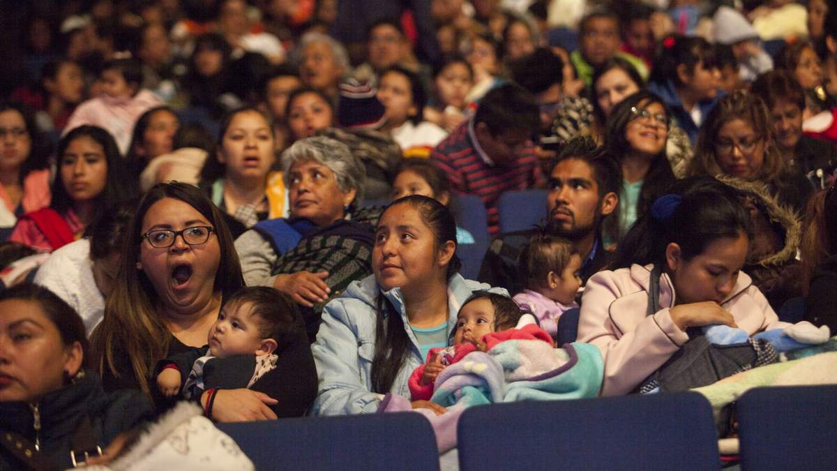 Mamás con sus hijos