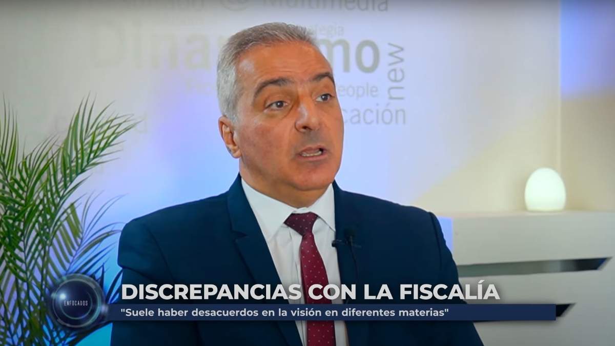El vocal del TSJ, Germán Busamia. Fuente: (Enfocados TV)