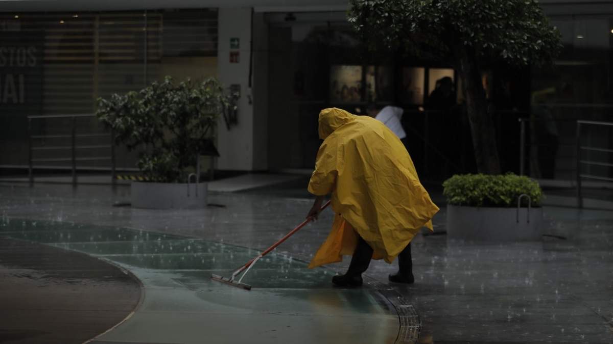 Lluvia en la Ciudad de México